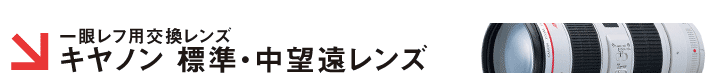 キヤノン 標準・中望遠レンズ