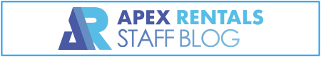 APEX RENTALS STAFF BLOG