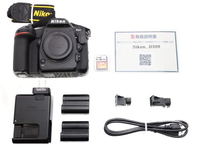 Nikon D500 ボディのみ（記録メディア2つ付き）