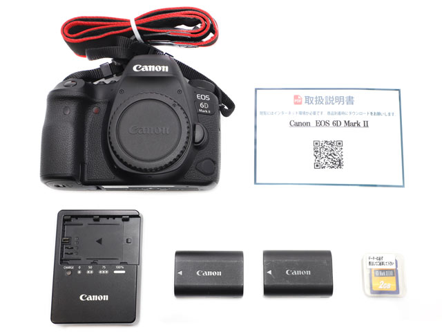 美品！　Canon EOS 6D Mark 2 ボディー