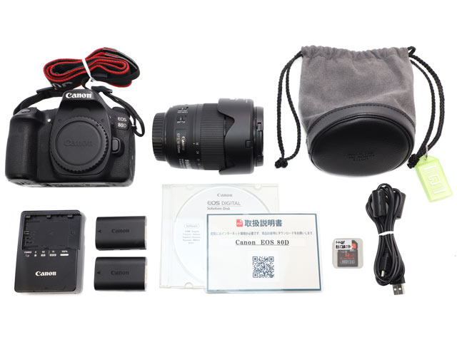 Canon EOS 80D(W) EF-S18-135 【美品】