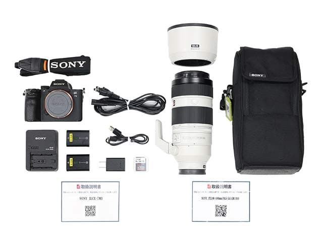 �y�{�i�h�z�~���[���X�t���T�C�Y�]���Z�b�g �\�j�[A�i��7 III�E100-400mm G Master�j �t���i