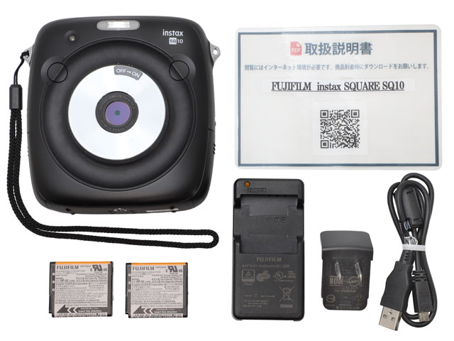 チェキ instax SQUARE SQ10 SDカード付き 保証書有