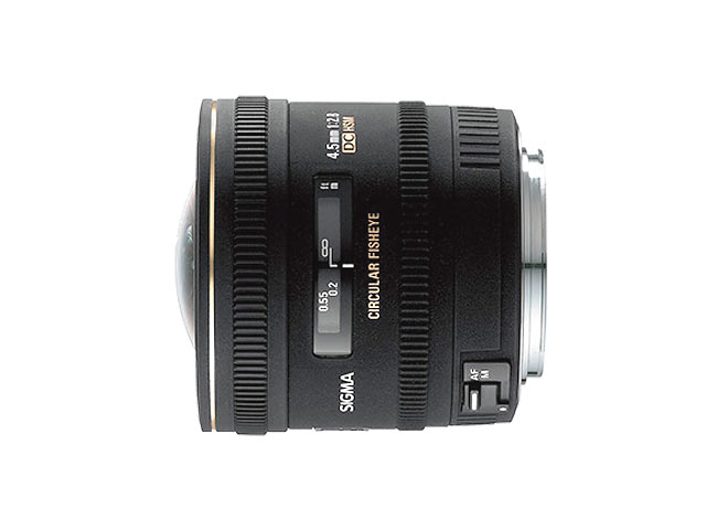 SIGMA@4.5mm F2.8 EX DC CIRCULAR FISHEYE HSM (Lmp)