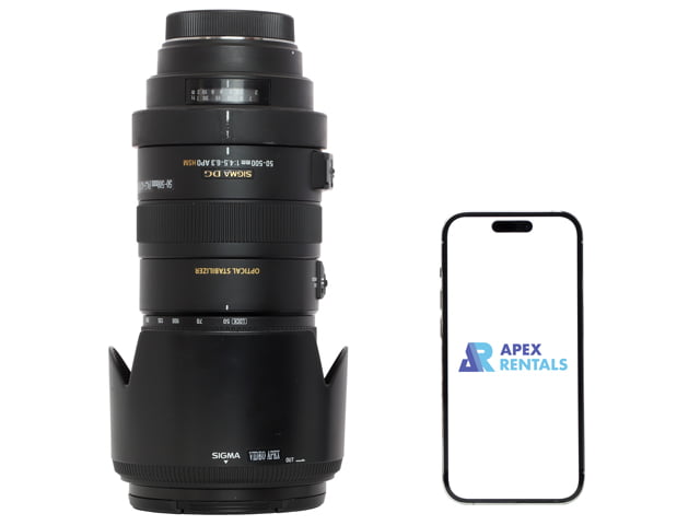 大口予約販売 シグマ APO 50-500mm F4-6.3 EX RF HSM キャノン レンズ