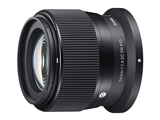 美品 シグマ 56mm F1.4 DC DN ソニー α Eマウント