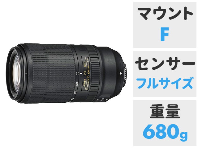 ニコン ニコン(Nikon) AF-P NIKKOR 70-300mm f/4.5-5.6E ED VR 