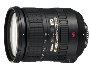 jR Nikon AF-S DX VR Zoom-Nikkor 18-200mm f/3.5-5.6G IF-ED