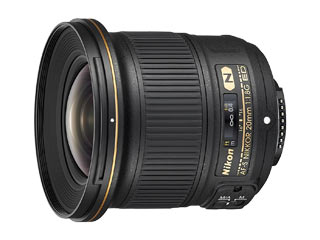 jR Nikon AF-S NIKKOR 20mm f/1.8G ED
