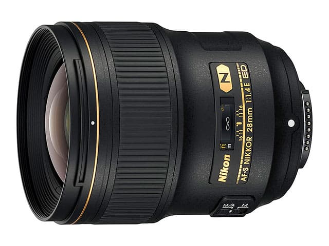 jR Nikon AF-S NIKKOR 28mm f/1.4E ED