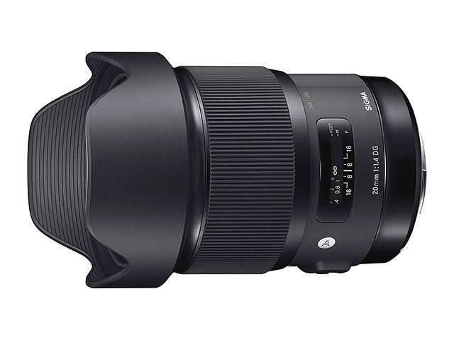 SIGMA 20mm F1.4 DG HSM Art（ソニー用）交換レンズレンタルサービス