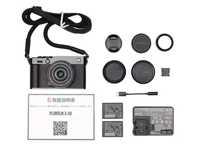 FUJIFILM X-E5 XF23mmF2.8 R WR YLbg ti
