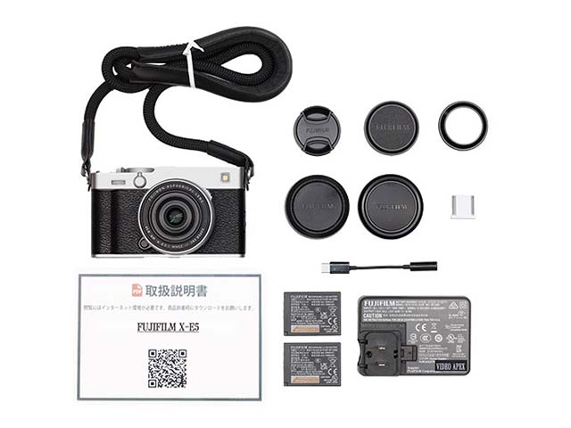 FUJIFILM X-E5 XF23mmF2.8 R WR YLbg ti