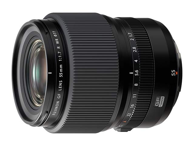 フジノンレンズ GF55mmF1.7 R WR