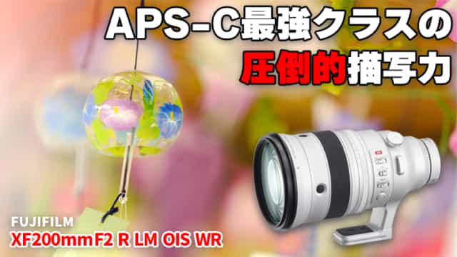 APS-CōNX̕`ʗ́I xmtCuXF200mmF2 R LM OIS WRvr[