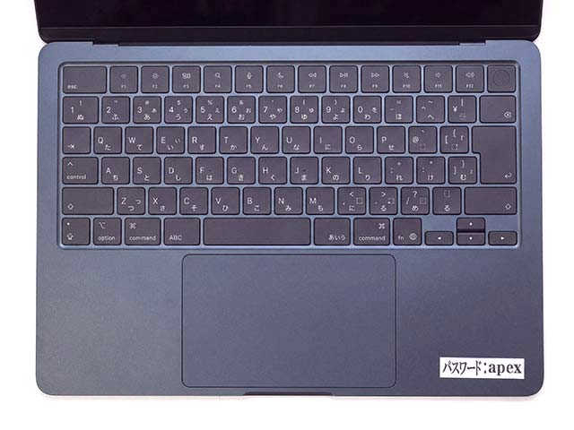 MacBook Air MDHE4J/A�iM5�`�b�v/13.6�C���`�j�~�b�h�i�C�g �L�[�{�[�h