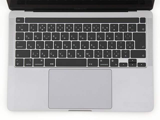 MacBook Pro Apple M1チップ MYD82J/A(13インチ)スペースグレイ キーボード