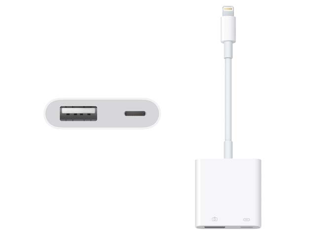 Apple Lightning - USB 3カメラアダプタ