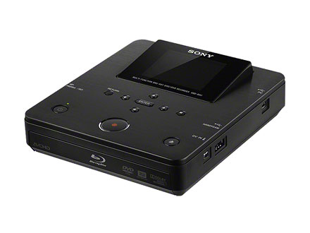 Sony ポータブルBlu-rayレコーダー