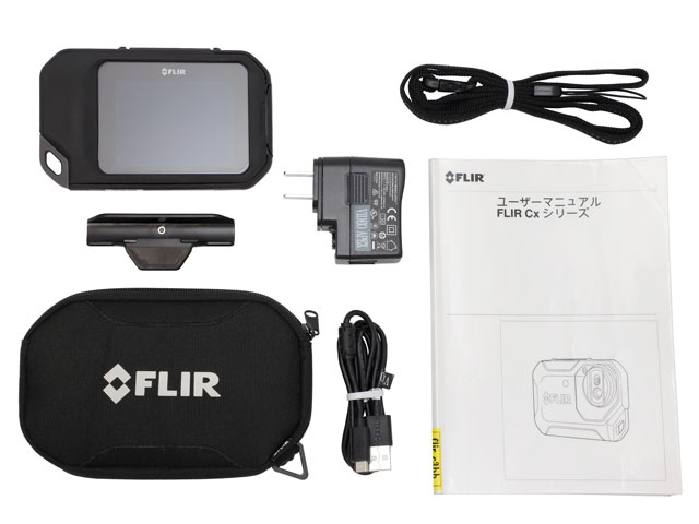 Wi-Fi搭載のコンパクトサーモグラフィカメラ FLIR C3のレンタルサービス