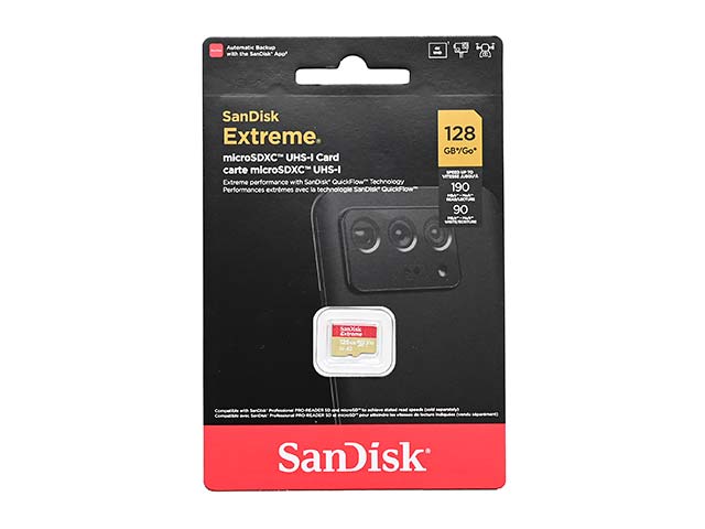y̔pzSanDisk microSDXC[J[h Extreme V30 128GB