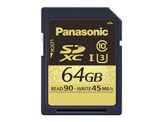 新品 PANASONIC SDXCカード RP-SDZA64GJK 64GB