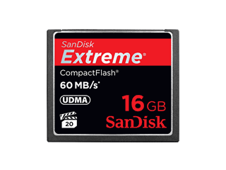 SanDisk Extreme CFカード 16GB