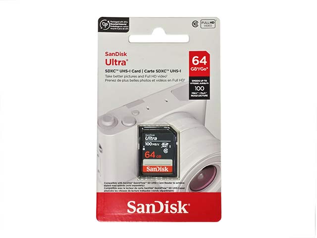 �y�̔��p�z�T���f�B�X�N Ultra SDXC�������[�J�[�h 64GB