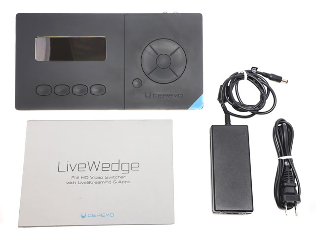 フルHDライブ配信スイッチャー CEREVO LiveWedge