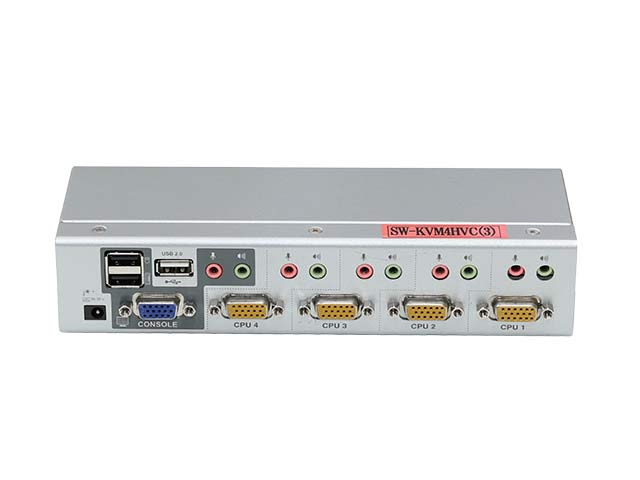 USB�EPS/2�p�\�R���ؑ֊� SW-KVM4HVC �w��
