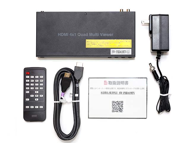 4����1�o��HDMI��ʕ����ؑ֊�i4K/60Hz�Ή��jSW-PHD41MTV �t���i