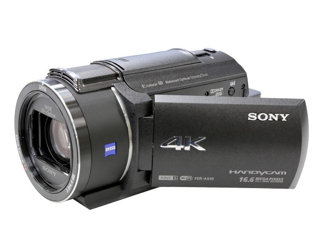 SONY　4Kハンディーカム　FDR-AX-40