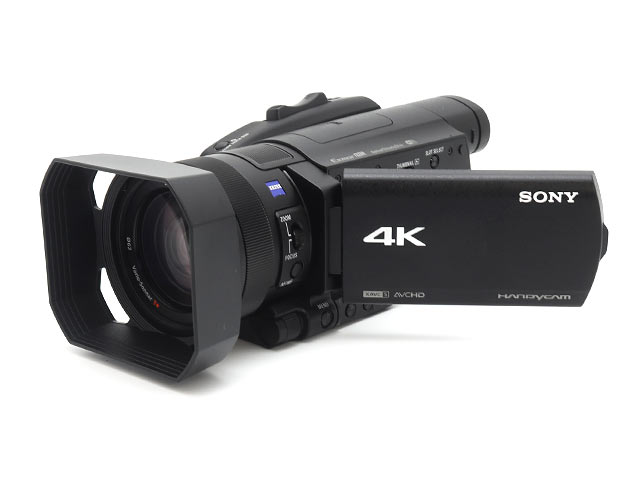 sony ax700 4k ハンディカメラ