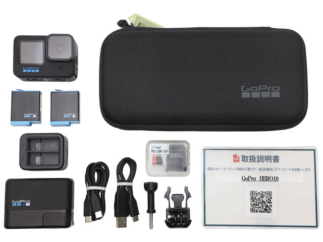 GoPro Hero10本体&付属品-