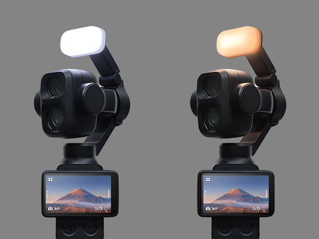 Osmo Pocket 4P �X�^���_�[�h �R���{ �⏕���C�g