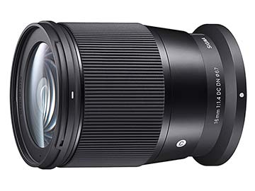 SIGMA 16mm  F1.4　DC DN