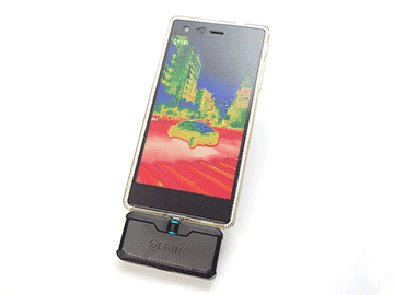 Android端末がセットになったサーマルカメラ FLIR ONE Pro