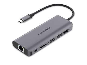 LENTION USB-C DIGITAL AV MULTIPORT ADAPTER
