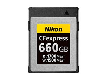 Nikon CFexpress�J�[�h Type B 660GB�iMC-CF660G�j