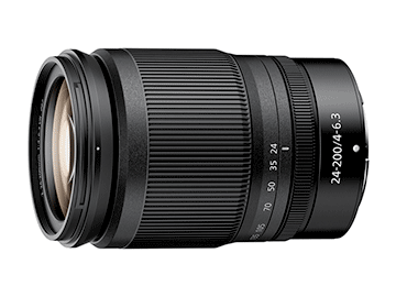 NIKKOR Z 24-200mm f/4-6.3 VR ニコンZマウント交換レンズレンタルサービス