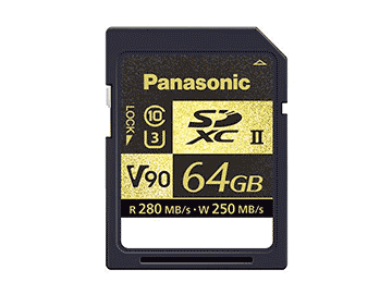 新品 PANASONIC SDXCカード RP-SDZA64GJK 64GB