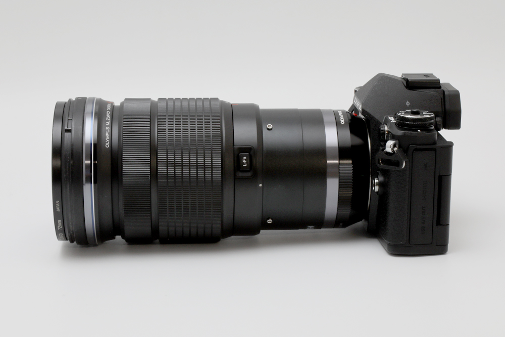 持ち歩きもできる望遠ズームレンズ M.ZUIKO DIGITAL ED 40-150mm