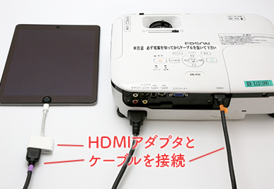 Ipadとプロジェクターのかんたん接続ガイド アプリを使った無線による新しい接続方法をご紹介 レンタル館特集