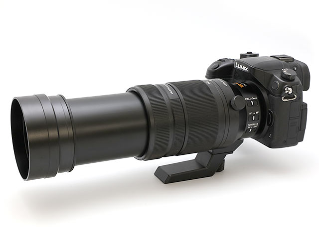 DMC-GH4 + LEICA DG VARIO-ELMAR 100-400mm / F4.0-6.3 ASPH. / POWER O.I.S. 400mmフード付